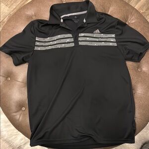 Adidas Men's Black Polo Shirt never worn no tags